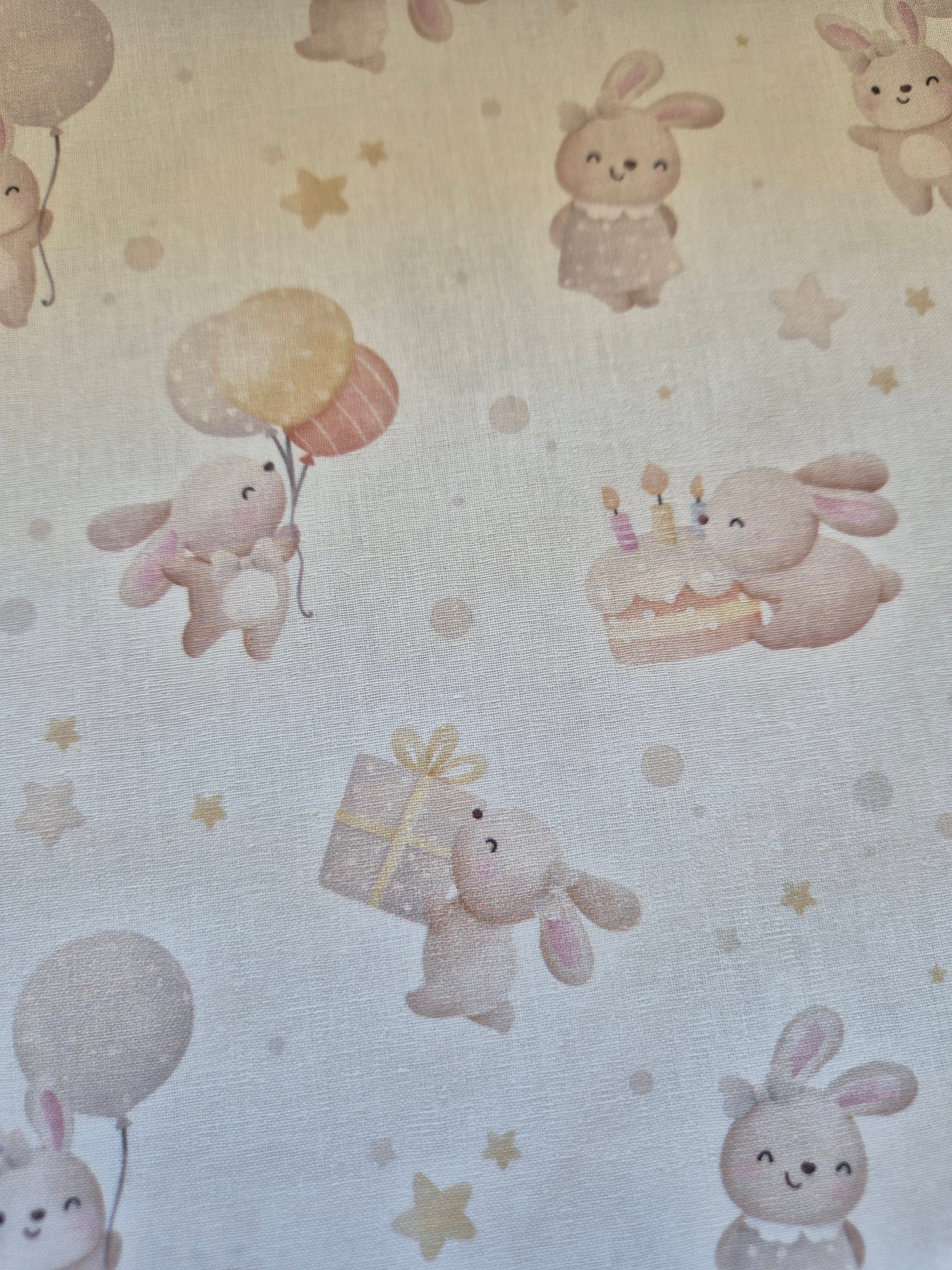 TELA INFANTIL CONEJITOS