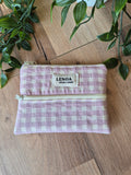 MONEDERO DOBLE CREMELLERA ROSA