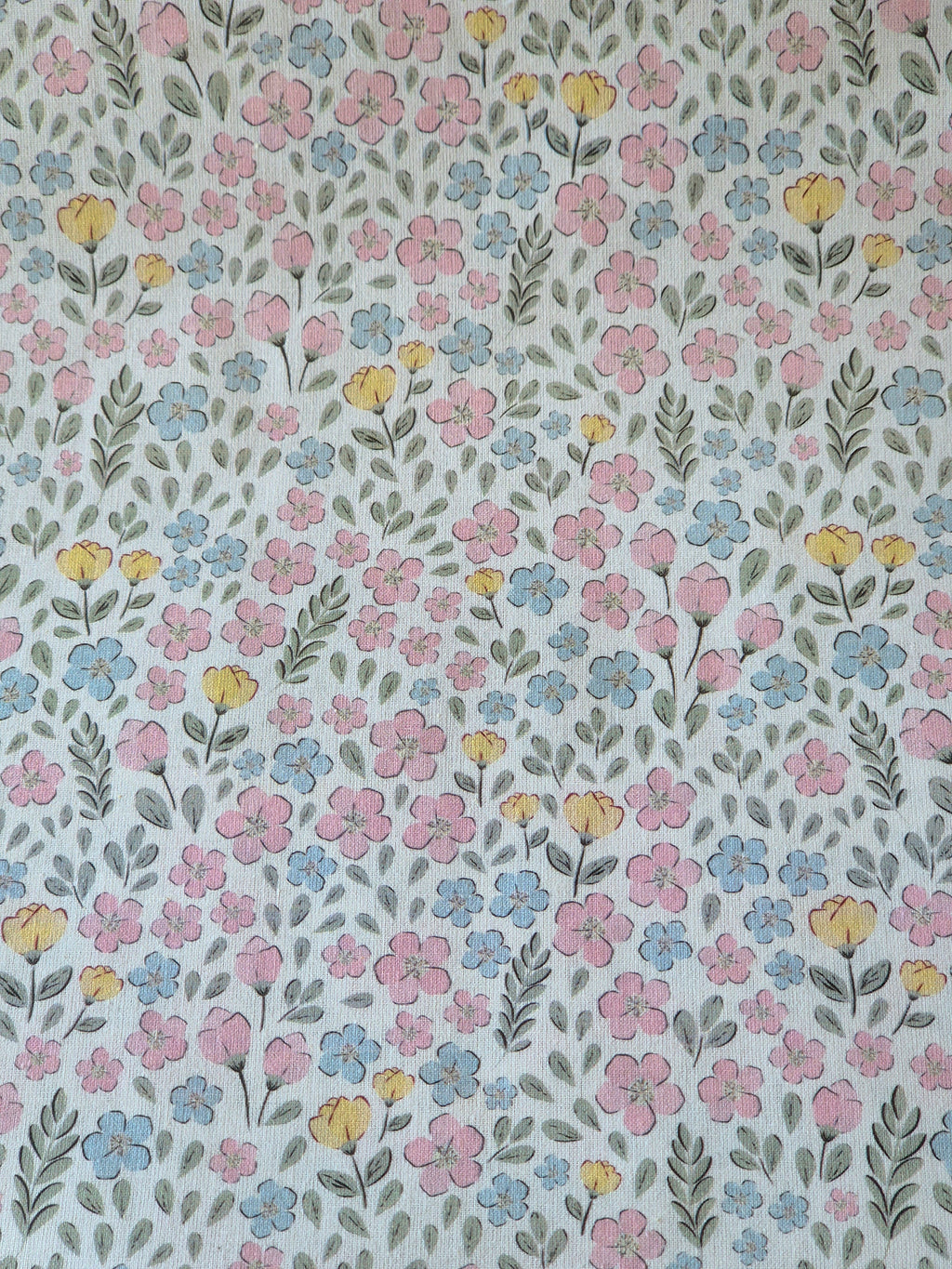 TELA FLORES PRIMAVERA