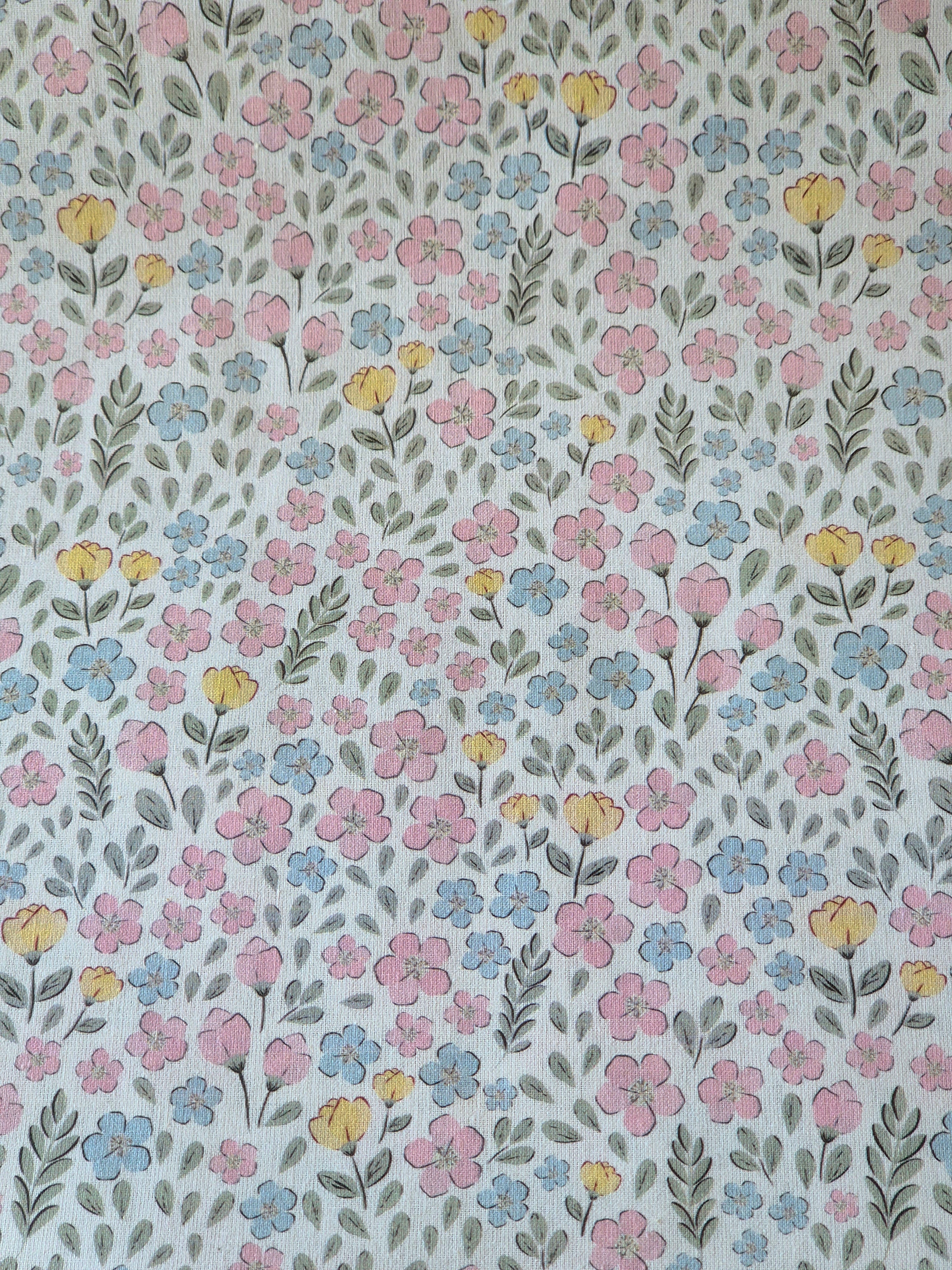 TELA FLORES PRIMAVERA