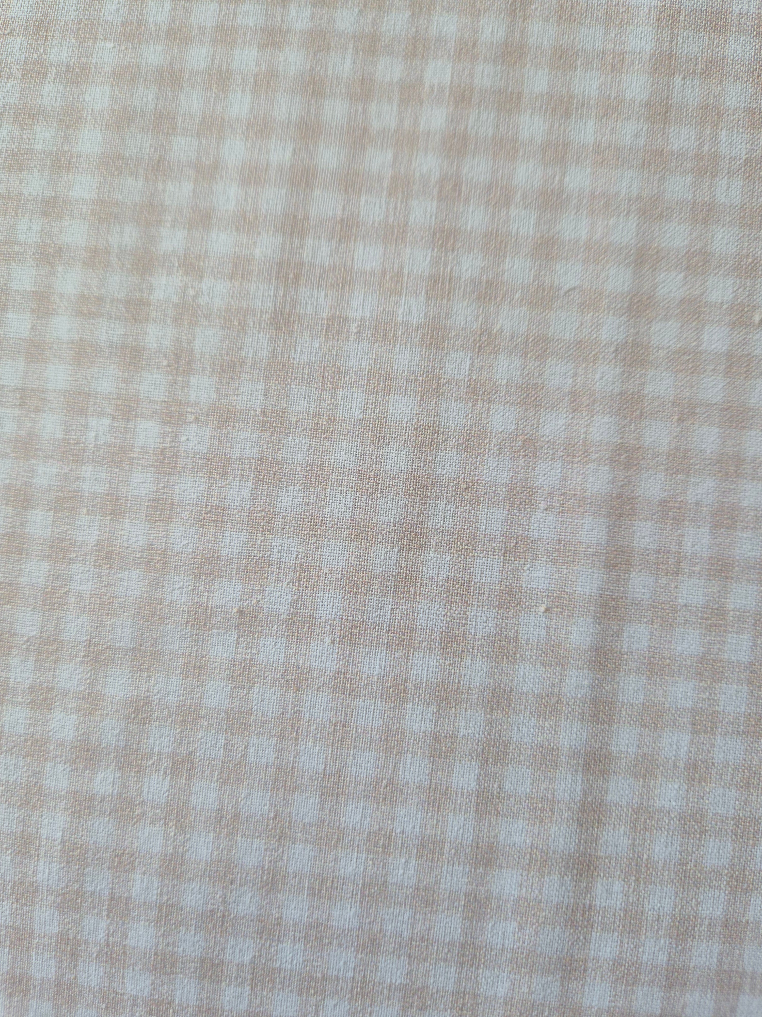 TELA VICHY BEIGE