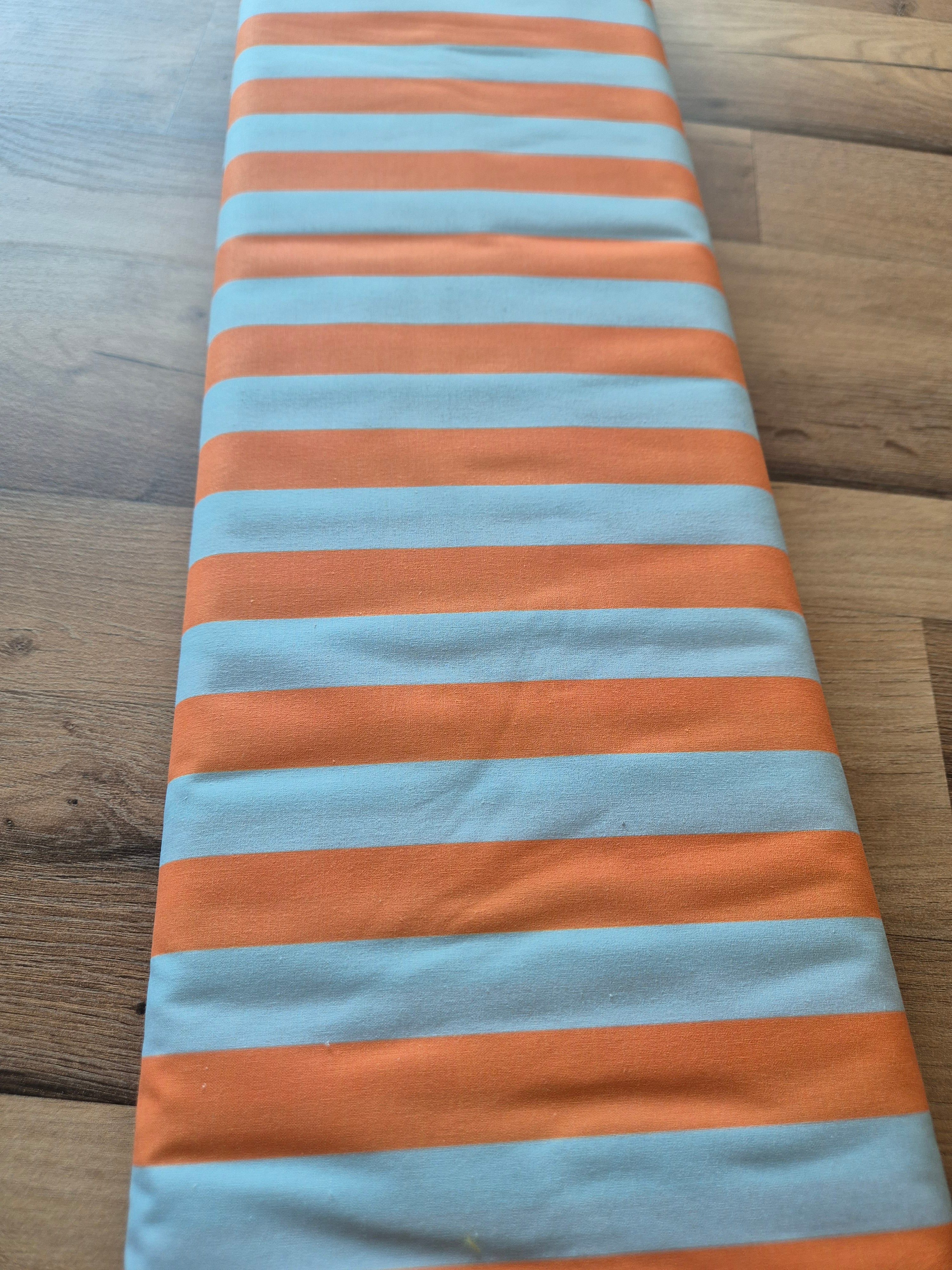 RAYAS NARANJA Y AZUL