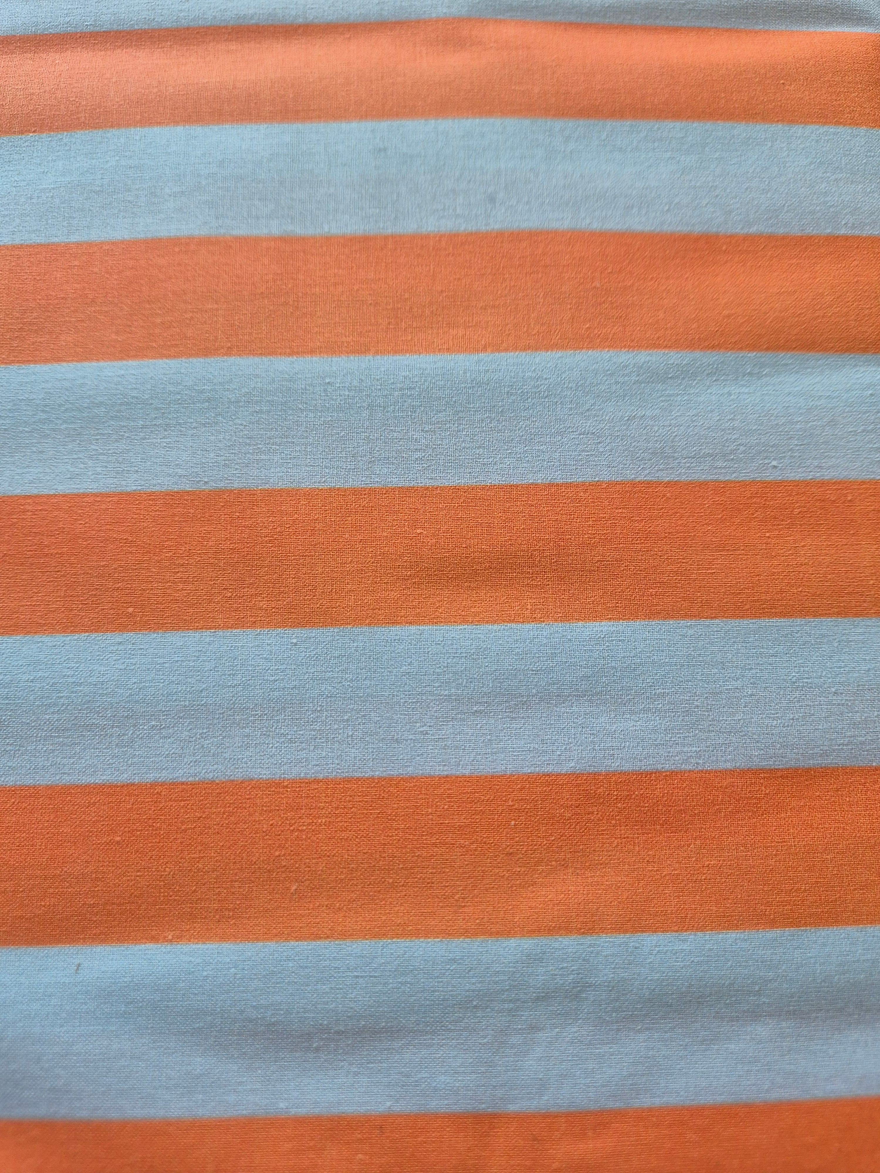 RAYAS NARANJA Y AZUL