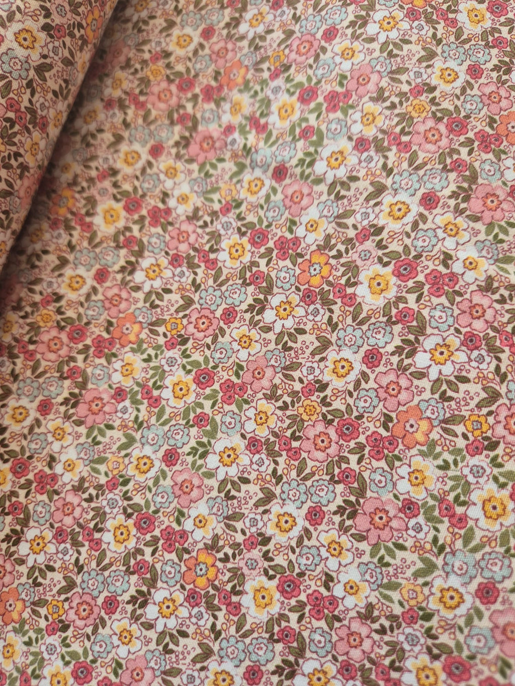 POPELIN ESTAMPADO FLORES7012
